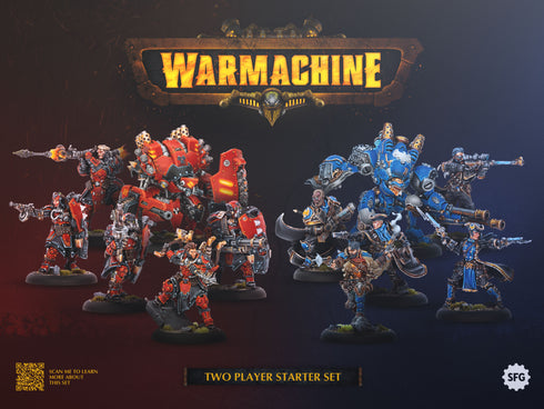 Warmachine: Two Player Starter Set - Khador vs Cygnar